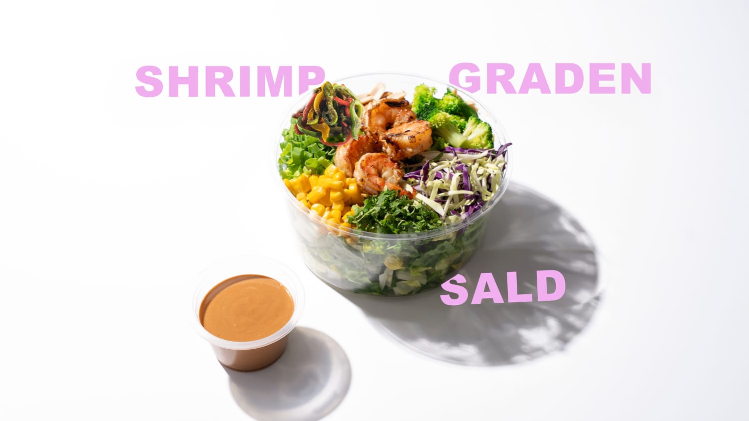 Shrimp Garden salad